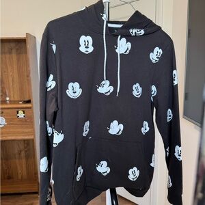 Black Mickey Mouse Hoodie